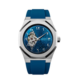 Arabic Calligraphy Blue