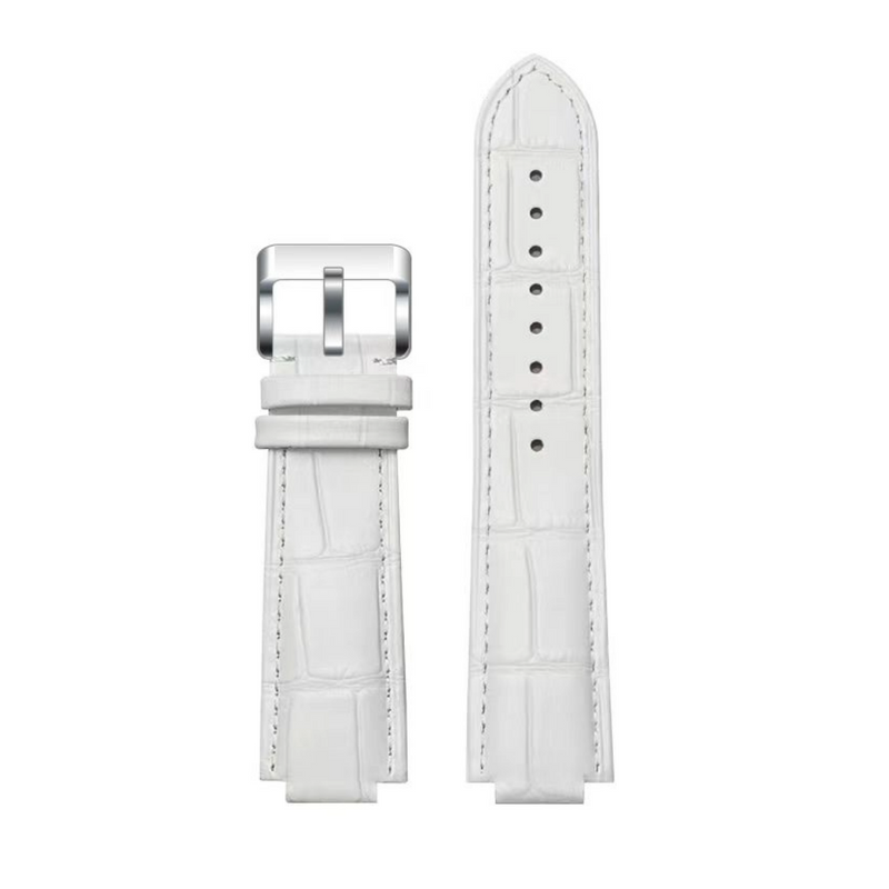 White Leather Strap